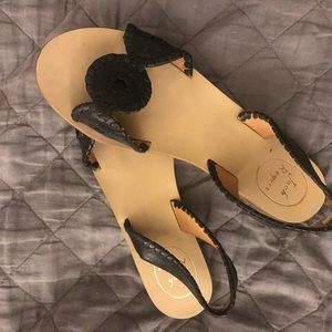 Jack Rogers Lilliana Sandal (black)